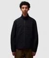 Purple Mountain Observatory Soft-shell Advanced Funnel Jacket In Black