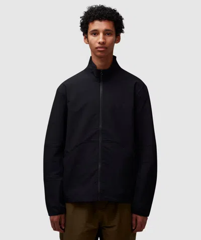 Purple Mountain Observatory Soft-shell Advanced Funnel Jacket In Black
