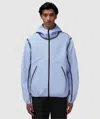 Purple Mountain Observatory Soft Shell Balaclava Jacket In Lilac