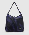 Purple Mountain Observatory Tech Tote Bag In Bitmap Camo Print