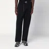 Purple Mountain Observatory Terrain Black Trousers In Cotton-nylon Blend In Black