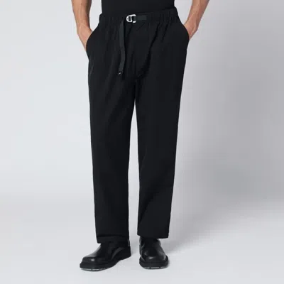 Purple Mountain Observatory Terrain Black Trousers In Cottonnylon Blend In Multi
