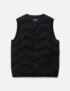 Purple Mountain Observatory Waves Vest In Black