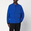 Purple Mountain Observatory Climate Overshirt Jacket In Blue