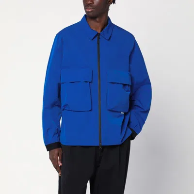 PURPLE MOUNTAIN OBSERVATORY ZIP-UP COBALT BLUE JACKET