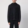 Purple Mountain Observatory Black Nylon Zipped Jacket In Black