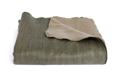 Purple Nest Design Kani Collection  Blanket In Gray