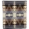 Purple Nest Design Yachana Collection Blanket In Brown