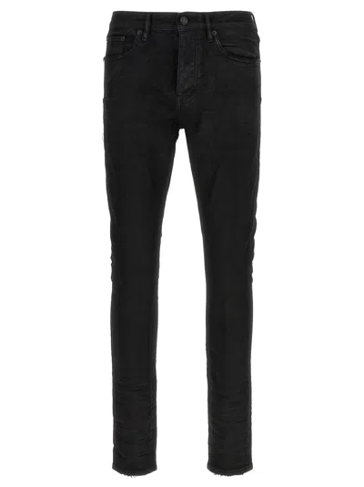 Purple P001 Jeans In Black