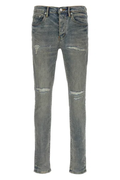Purple 'p001 Light Blue Vintage' Jeans