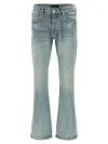 Purple P004 Pinner Coated Vintage Jeans Light Blue