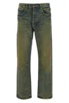 Purple P011 Sand Dune Jeans Yellow