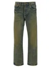 Purple P011 Sand Dune Jeans Yellow