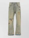 Purple P018 Verditer Destroyed Jeans Light Blue