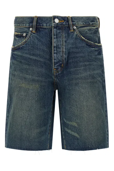 Purple 'p059 Vintage Mid' Bermuda Shorts In Blue