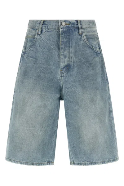 Purple 'p070 Vintage Dust Bowl' Bermuda Shorts In Blue