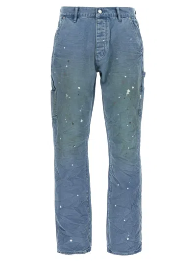 PURPLE PURPLE 'P092 COPPER PLATE CARPENTER' PANTS