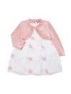 PURPLE ROSE BABY GIRL'S 2-PIECE DRESS & BOLERO JACKET SET