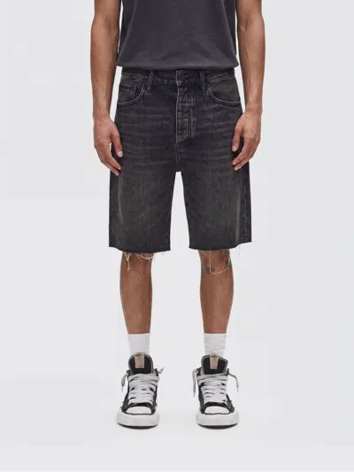 Purple Shorts Men In Black