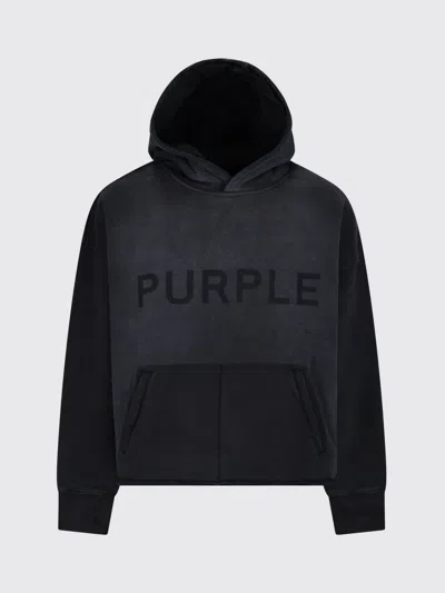 Purple Sweatshirt  Men Color Black