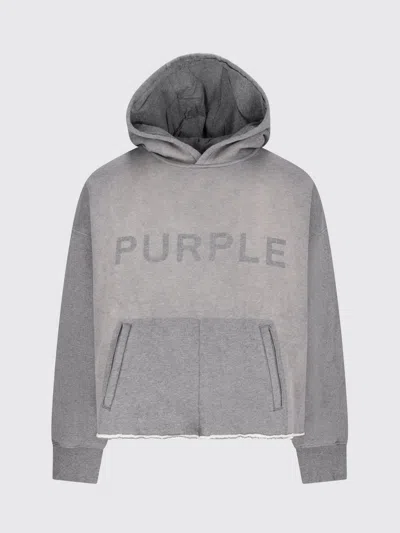 Purple Sweatshirt  Men Color Grey In Gray