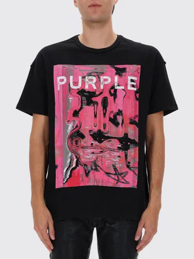 Purple T-shirt  Herren Farbe Schwarz In Black