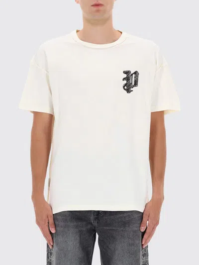 Purple T-shirt  Men Color White