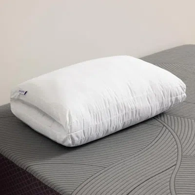 Purple Twincloud Pillow In White
