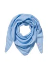 Purschoen Triangular Scarf In Blue