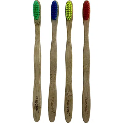 Pursonic 100% Natural Eco Toothbrushes In White