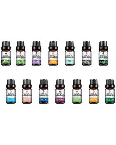 Pursonic 100% Pure Essential Aromatherapy Oil Blends Gift Set