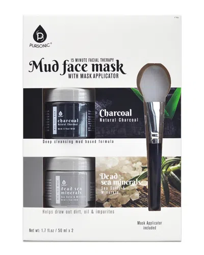 Pursonic 15-minute Facial Therapy Gel & Mud Face Mask