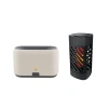 Pursonic 2-in-1 Ambient Flame Lantern Speaker & Flameglow Aromatherapy Diffuser In Multicolor