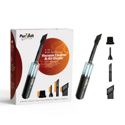 Pursonic 2-in-1 Mini Wireless Vacuum Cleaner & Air Duster In Multi