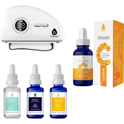 Pursonic 3-in-1 Advanced Skincare Led Light Bundle In Multi