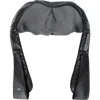 Pursonic 3d Shiatsu Heating Back And Neck Massager In Black