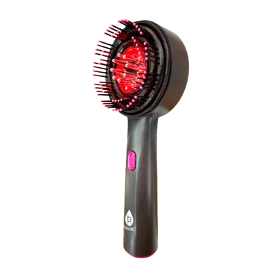 Pursonic 3-in-1 Led Therapy Scalp & Hair Treatment Brush - Black