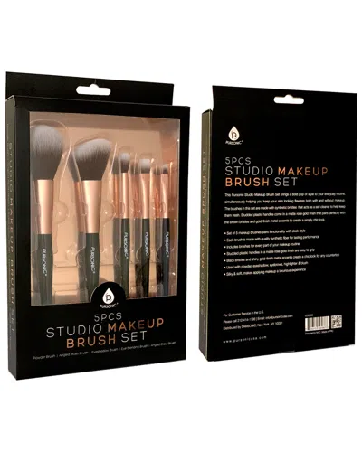 PURSONIC PURSONIC 5PC STUDIO MAKEUP BRUSH SET