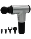 Pursonic 6 Speed Cordless Professional Massage Gun In Silver