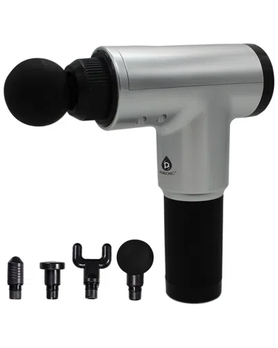Pursonic 6 Speed Cordless Professional Massage Gun In Silver