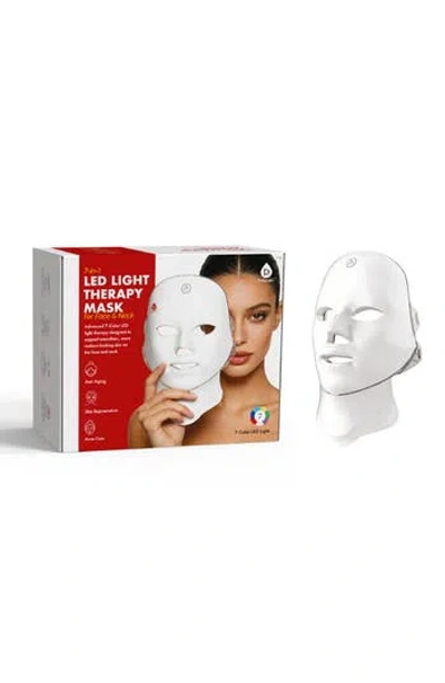 Pursonic 7-in-1 Led Face & Neck Light Therapy Mask In White