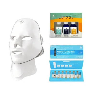 Pursonic 7-in-1 Led Mask, Anti-aging Serums & 7-day Hyaluronic Acid In Multi