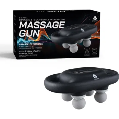 Pursonic 9-speed Deep Tissue Massage Gun In Black