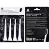 Pursonic Charcoal Infused Bristles Electric Toothbrush Replacement Brush Heads In White