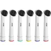 Pursonic Charcoal Infused Bristles Electric Toothbrush Replacement Brush Heads In White