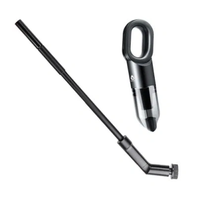 Pursonic Cleanmax Duo Bundle Usb Rechargeable Cordless Handheld Vacuum Cleaner + Electric Scalable S In Black