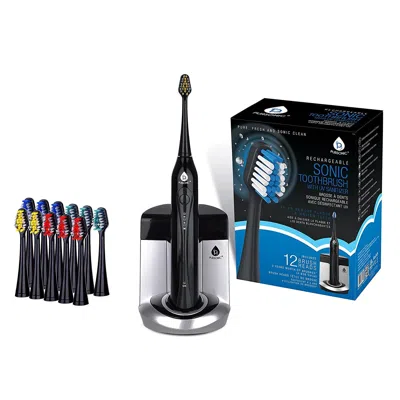 Pursonic Deluxe Plus Sonic Rechargeable Toothbrush With Built In Uv Sanitizer In Multi