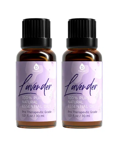 PURSONIC DISCONTINUED PURSONIC 100% PURE & NATURAL LAVENDER ESSENTIAL OILS 2 PACK