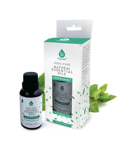Pursonic Discontinued  100% Pure Natural Aromatherapy Essential Oils In Black