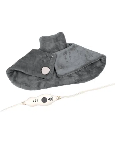 Pursonic Electric Neck & Shoulder Heating Pad In Grey